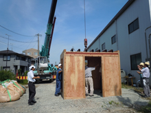 水平荷重に対する強度試験