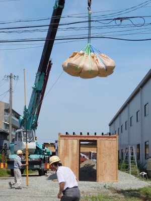 水平荷重に対する強度試験