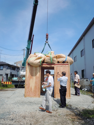 水平荷重に対する強度試験